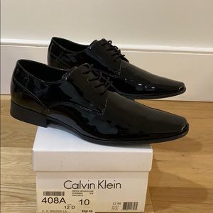 Calvin Klein patent leather shoes
